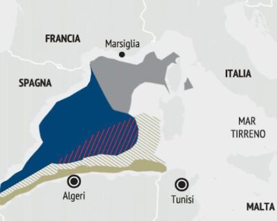 Mediterraneo, dopo Turchia anche Algeria ci sottrae spazi di mare: ecco il danno subito