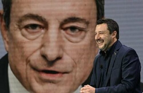 Salvini, da No-Euro a dragoniano: ennesima giravolta di un opportunista