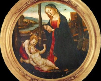Ufo dietro dipinto della Madonna col Bambino e San Giovannino? L’immagine inquietante