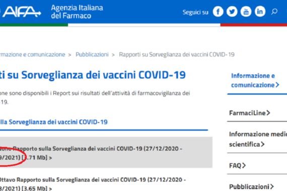 Covid-19: sorveglianza sugli effetti dei vaccini ferma da 4 mesi