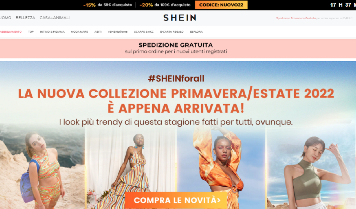 SHEIN apre 30 nuovi negozi entro fine anno: ecco dove
