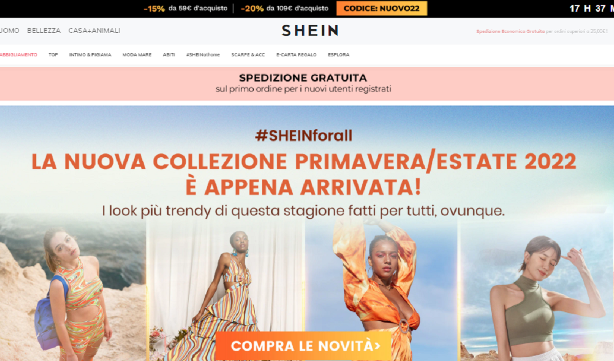 SHEIN, come ottenere rimborso se il pacco non è arrivato