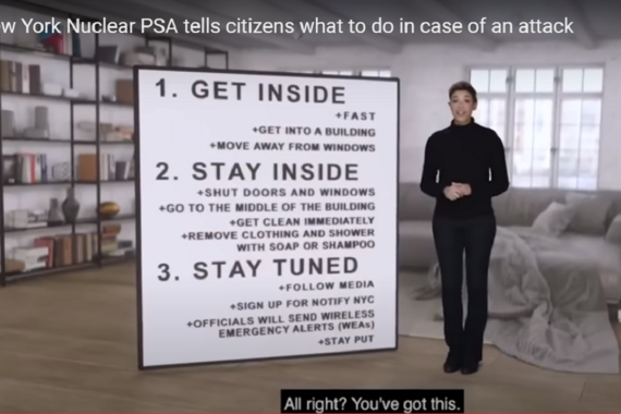 New York: attacco nucleare in arrivo? Video tutorial del NYCEM lancia sospetto