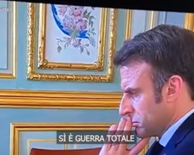 Ucraina, la telefonata tra Macron e Zelensky sa di sceneggiata