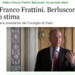 Morto Franco Frattini, il Ministro degli esteri trasparente
