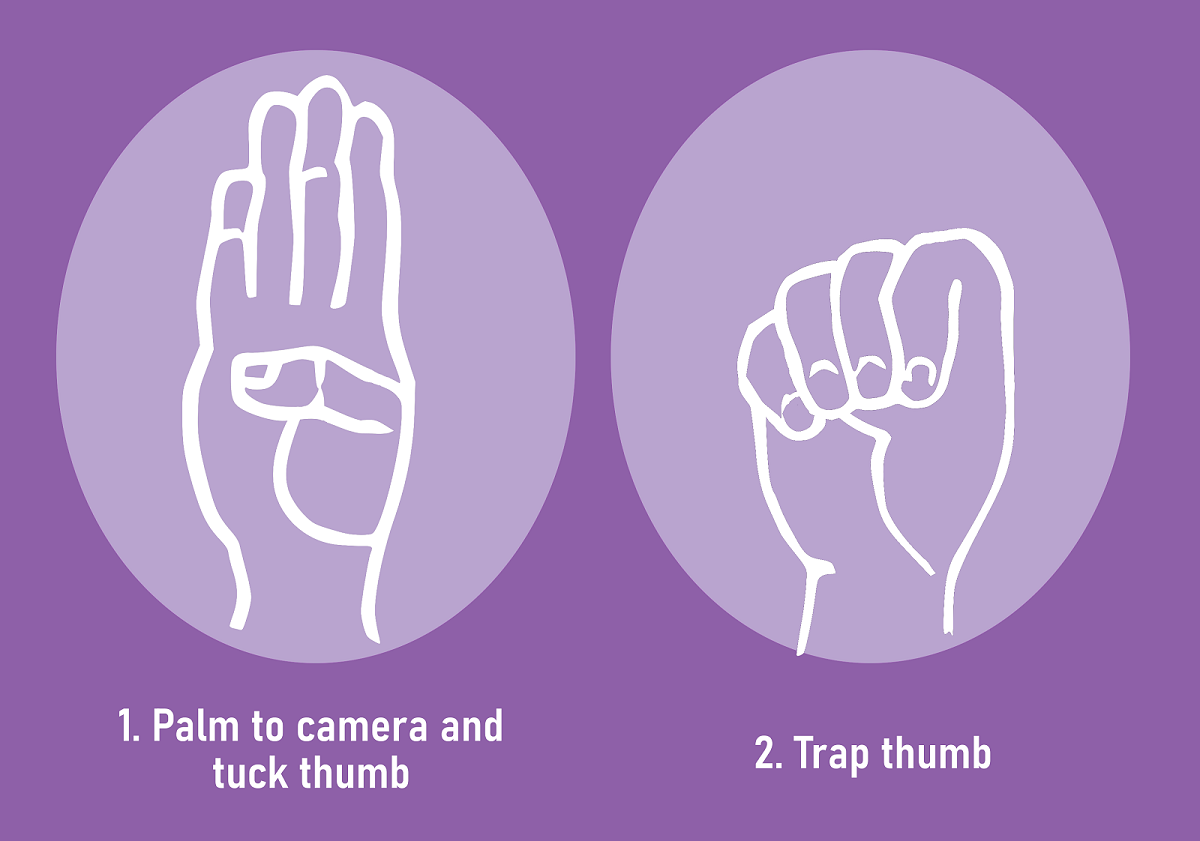 Help, il gesto con la mano che può salvare da violenze: come si fa