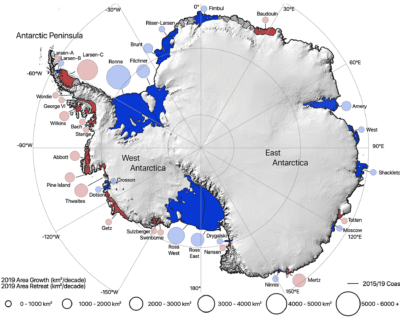Scioglimento dei ghiacciai? Antartide cresciuto di oltre 5mila km2