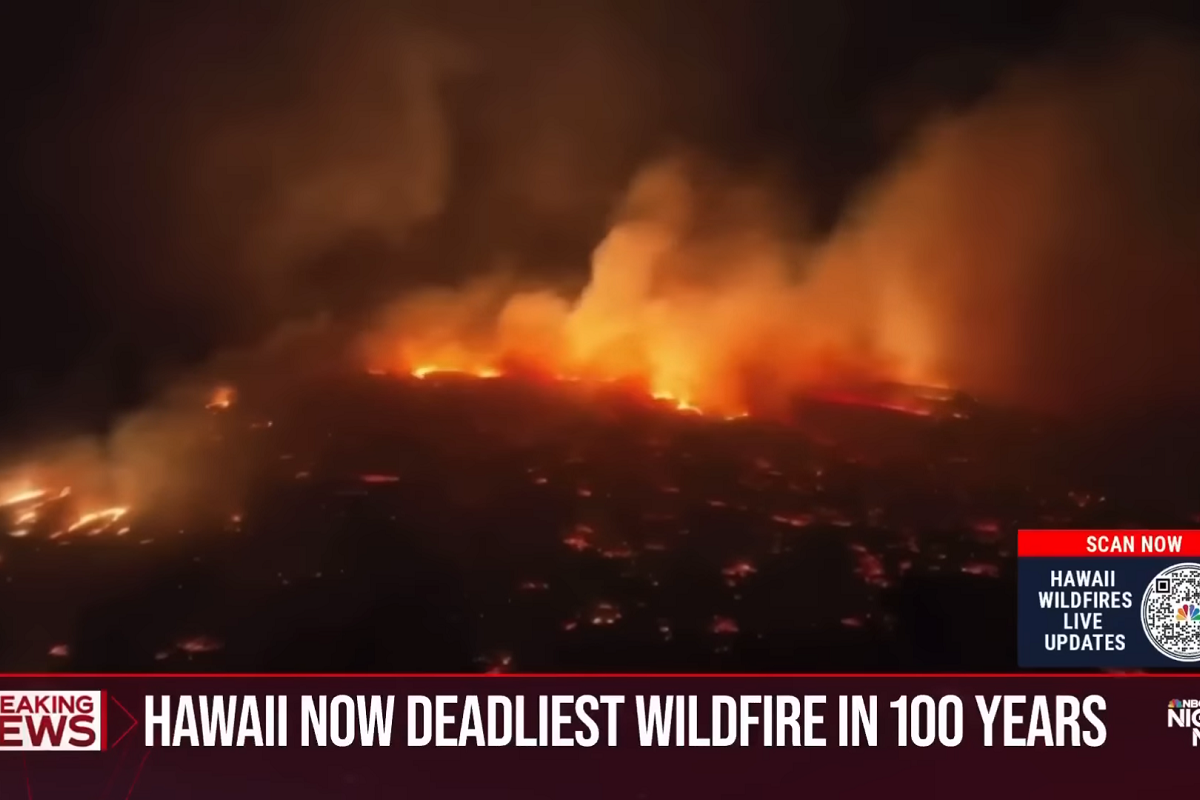 Hawaii, incendio causato per la speculazione edilizia?