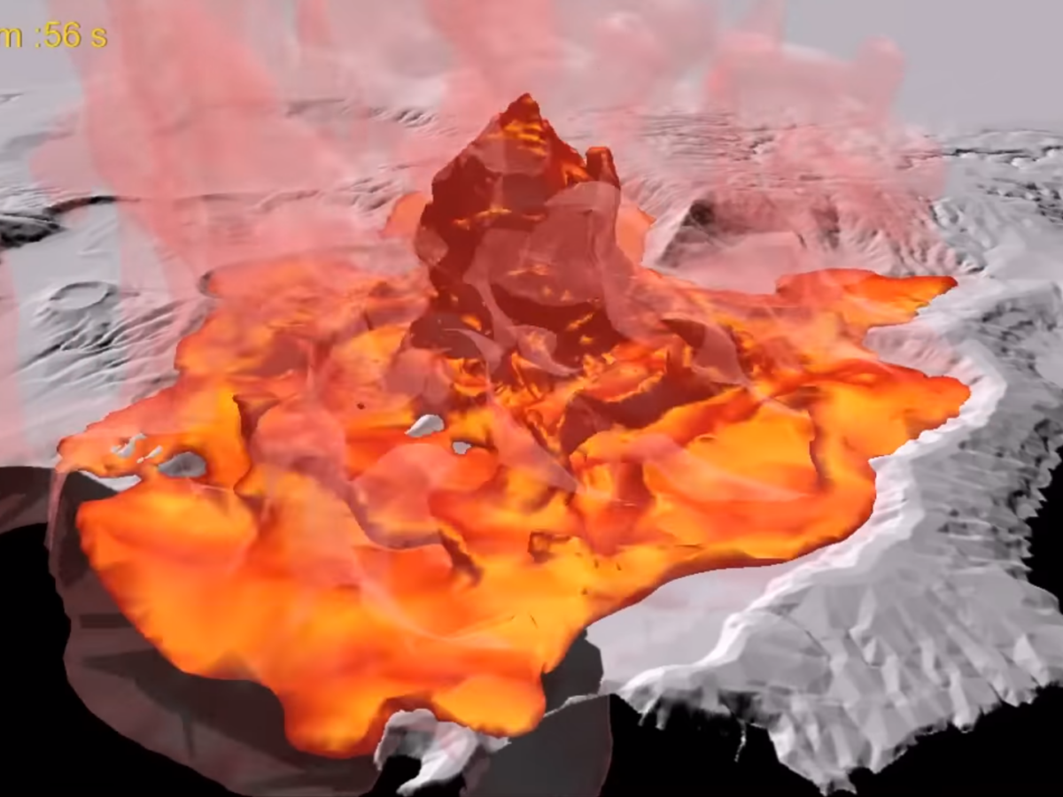 Campi Flegrei, video simula cosa accadrebbe in caso di eruzione