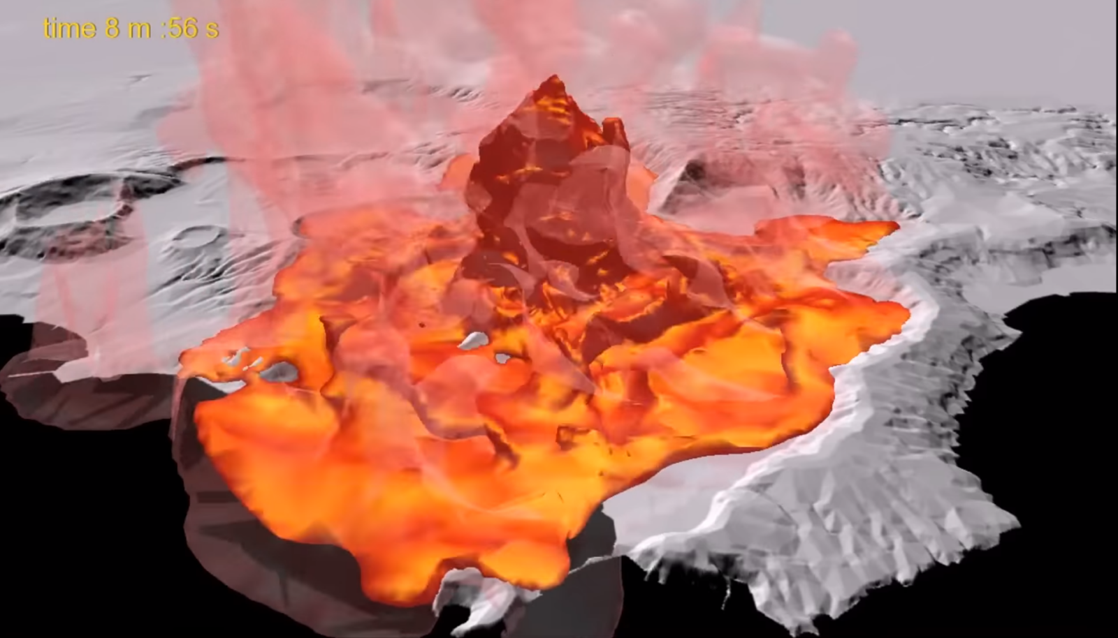 Campi Flegrei, video simula cosa accadrebbe in caso di eruzione