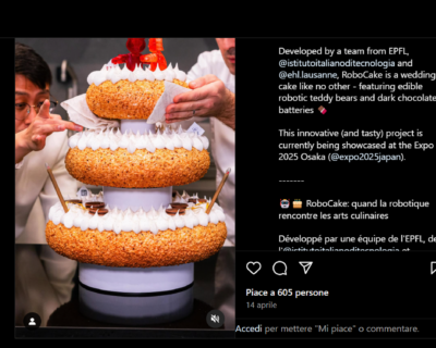RoboCake, il primo robot che si mangia: come funziona e quanto costa