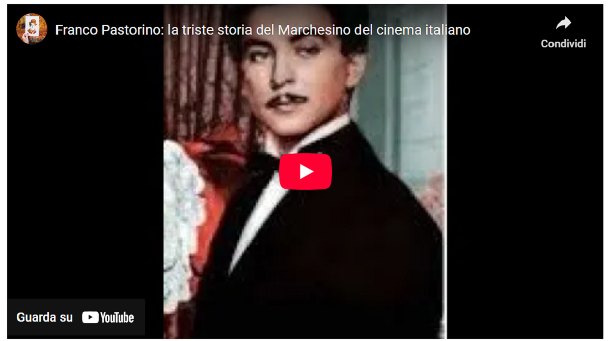 Franco Pastorino: la triste storia di un attore di talento Franco Pastorino: la triste storia di un attore di talento