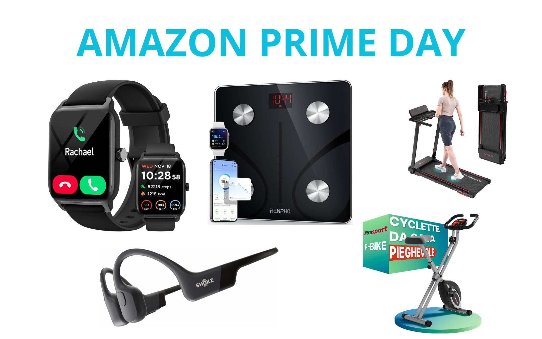 Amazon Prime day: ecco 5 accessori in OFFERTA per restare in forma Amazon Prime day: ecco 5 accessori in OFFERTA per restare in forma