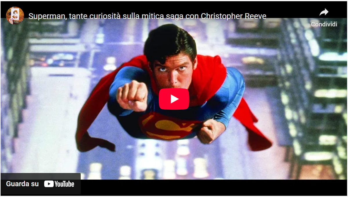superman torna al cinema ecco la mitica versione con christopher reeve