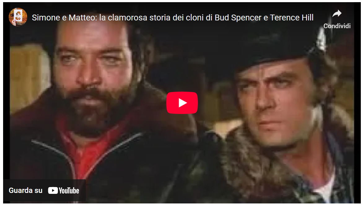 Simone e Matteo: la curiosa storia della copia di Bud Spencer e Terence Hill Simone e Matteo: la curiosa storia della copia di Bud Spencer e Terence Hill