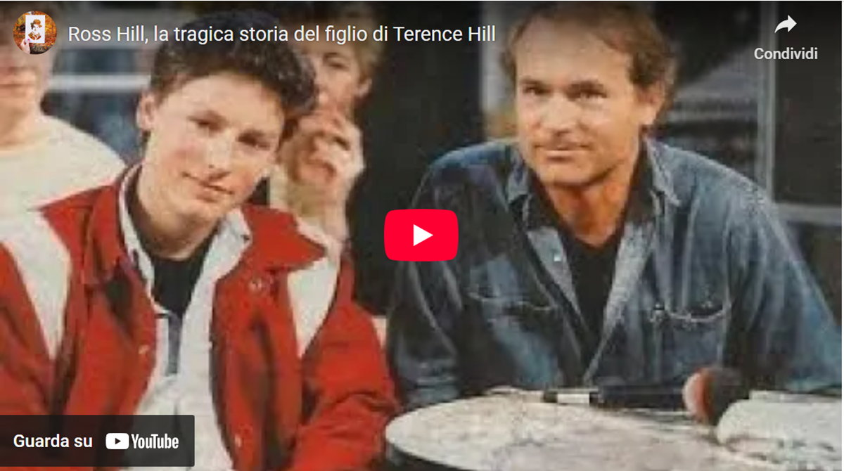 Ross Hill, chi era il figlio di Terence Hill morto tragicamente