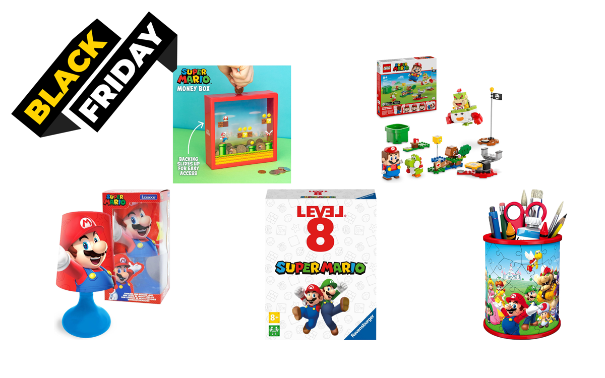 Black Friday Amazon: 5 IMPERDIBILI gadget di Super Mario in OFFERTA