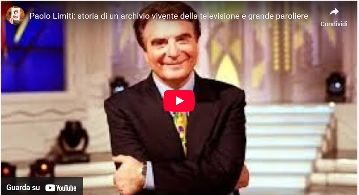 paolo limiti storia programmi