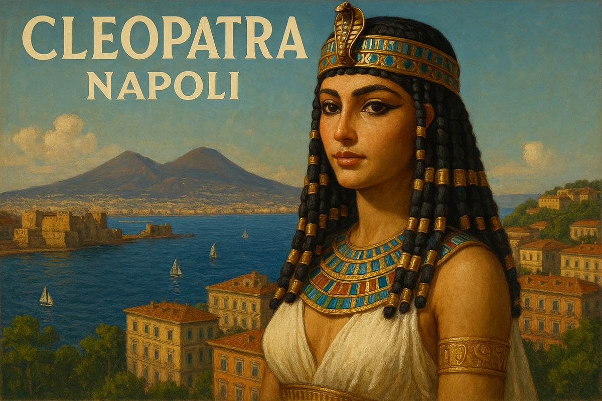 cleopatra tomba sepolta napoli