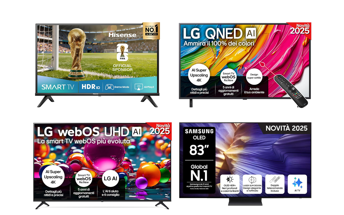 Migliori smart tv in offerta con la Festa delle offerte di Primavera Amazon