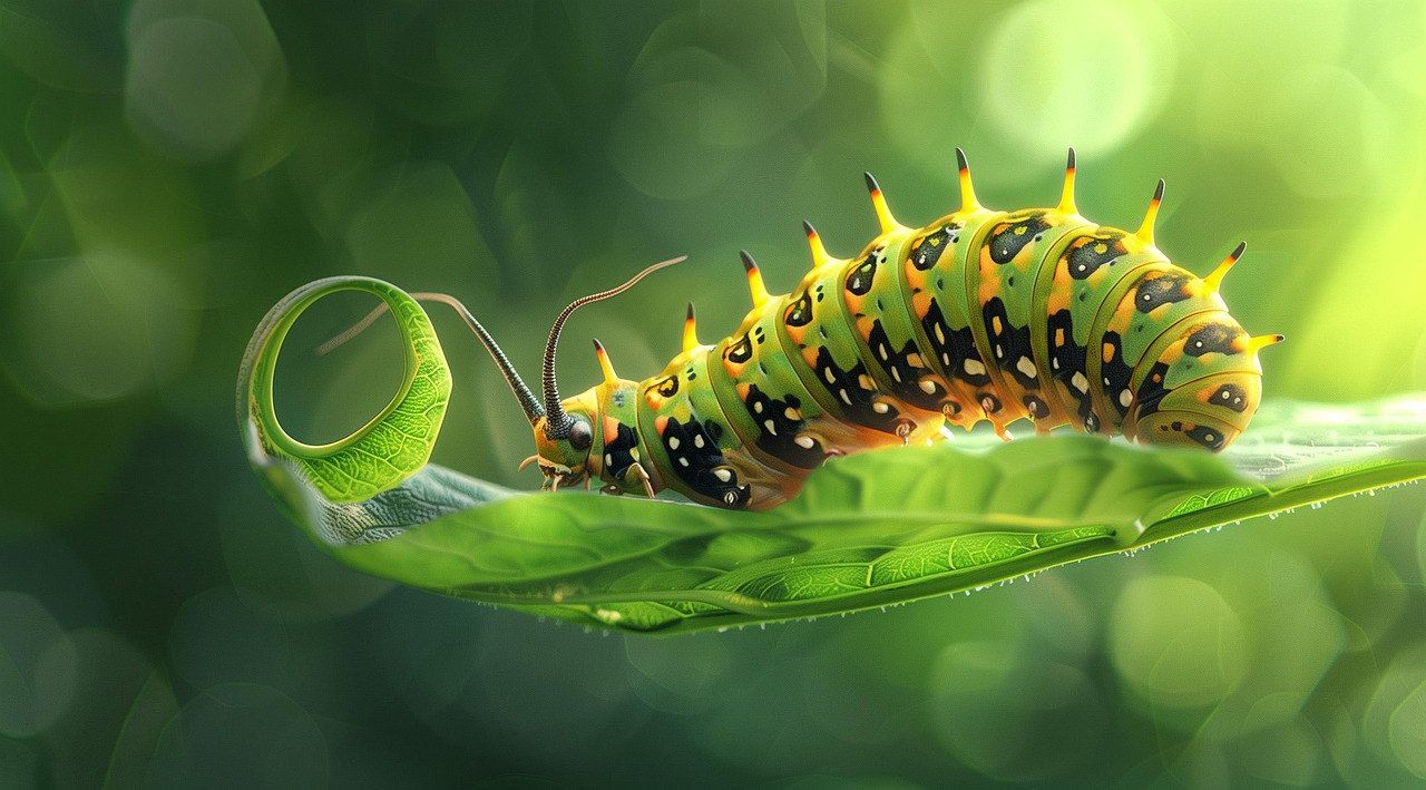 in insect synthesis un bruco produce materiali fluorescenti da Lucascialo.it in insect synthesis un bruco produce materiali fluorescenti